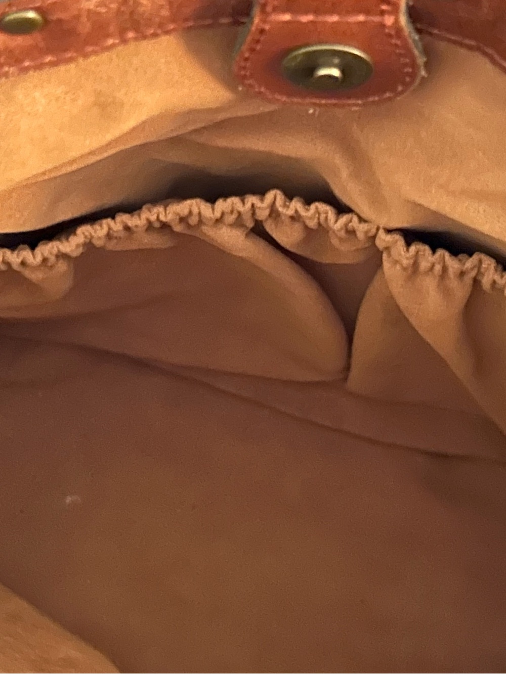 Patricia Nash Twisted Braid Mizzana Leather Tote Brown - Picture 7 of 9